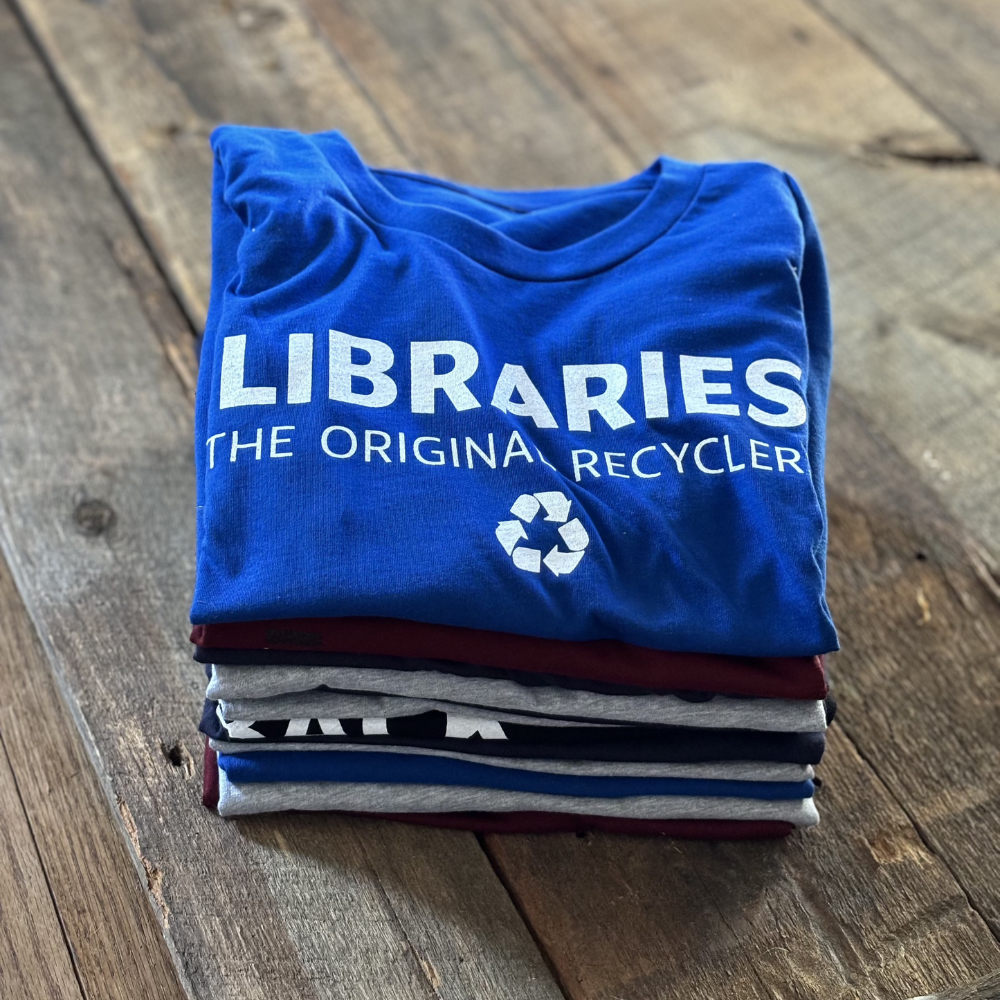 Libraries The Original Recyclers Short-Sleeved T-Shirt