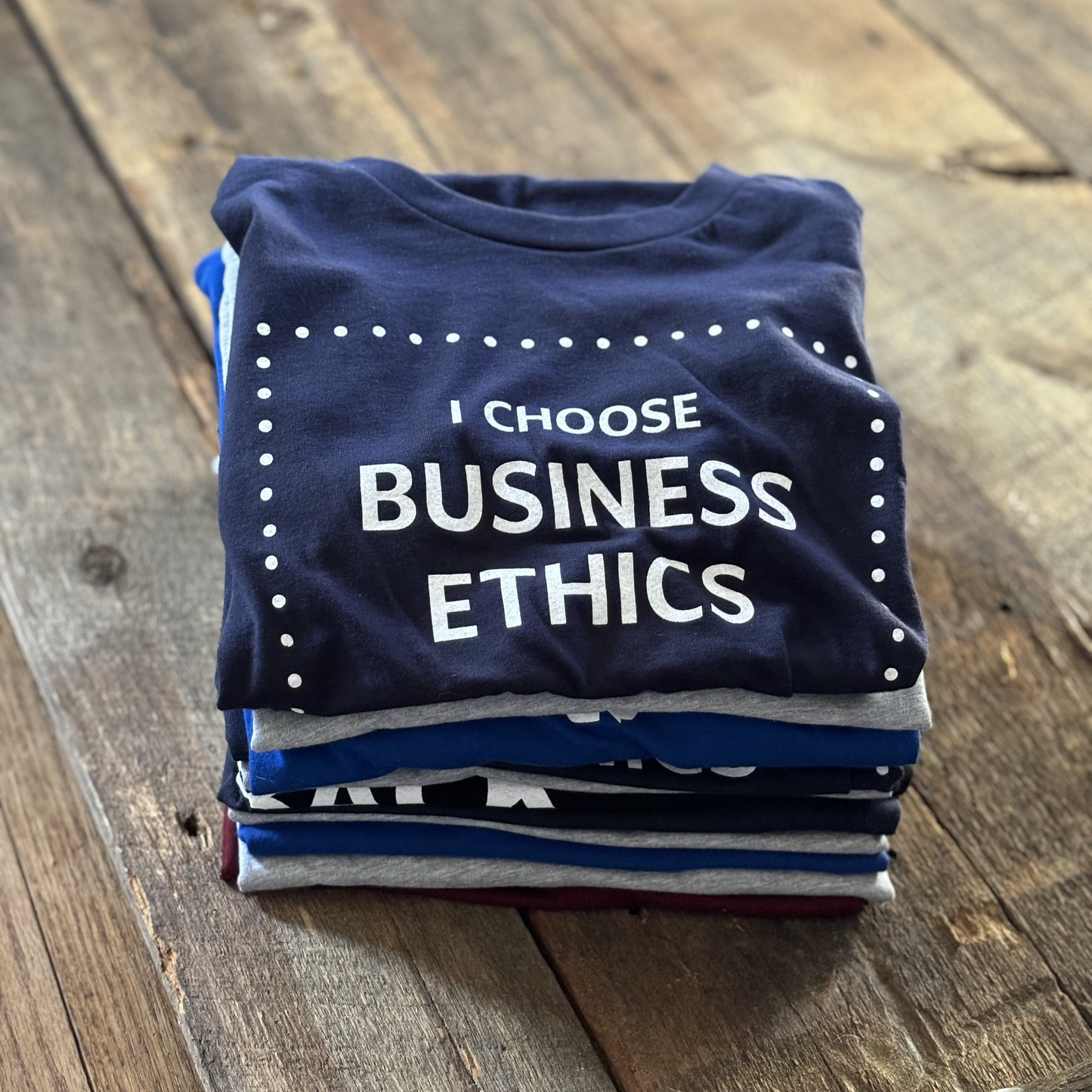 I Choose Business Ethics Short-Sleeved T-Shirt