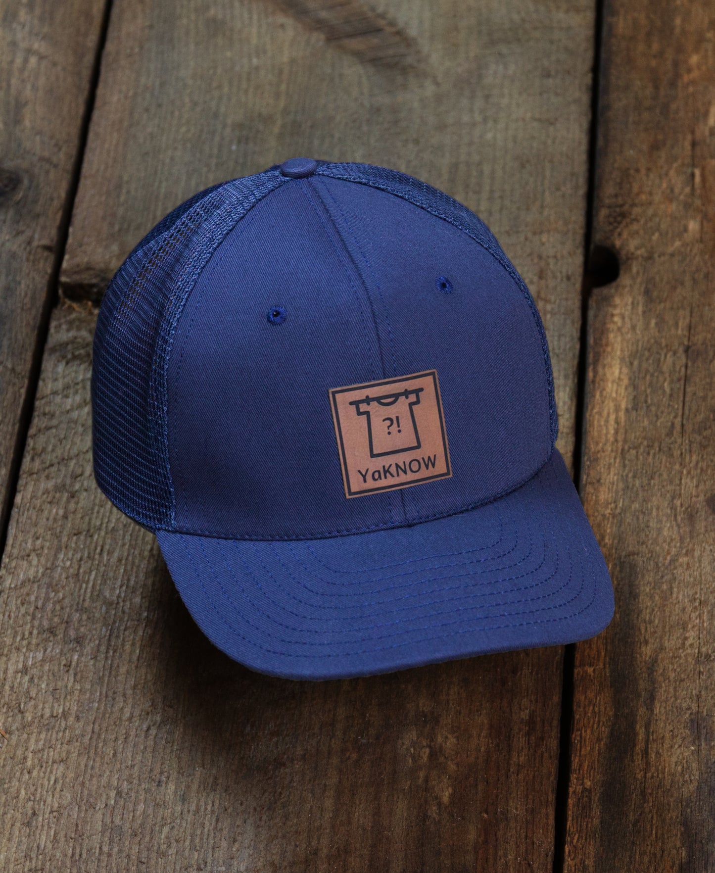 YaKNOW Stacked Logo Trucker Hat